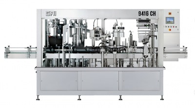 9416CH CAPSULADORA, LAVAGEM, SECAGEM, ROTULAGEM