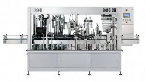 9416CH CAPSULADORA, LAVAGEM, SECAGEM, ROTULAGEM